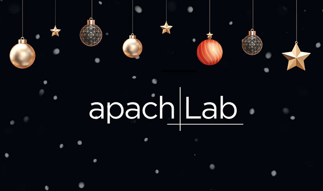 Apach Lab от души поздравляет вас с Новым годом и Рождеством! 